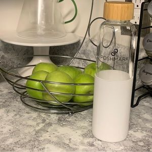 Poshmark Glass Water Bottle